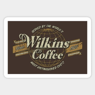 Wilkins Coffee Co. Globe 1923 Magnet